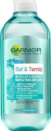 Garnier Saf&Temiz Makyaj Temizeleme Suyu